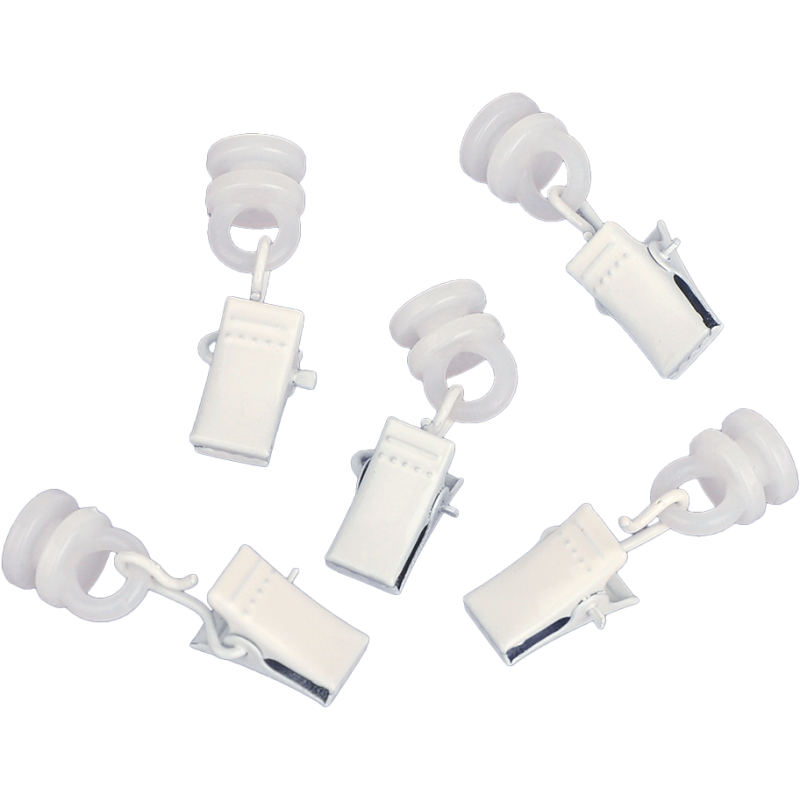 U-verhokiskon pyöröliuku Kotikulta 20 kpl nipistimellä valkoinen