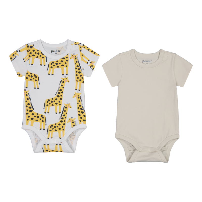 Vauvan bodyt 2 kpl/pkt Peuhu Moon Set