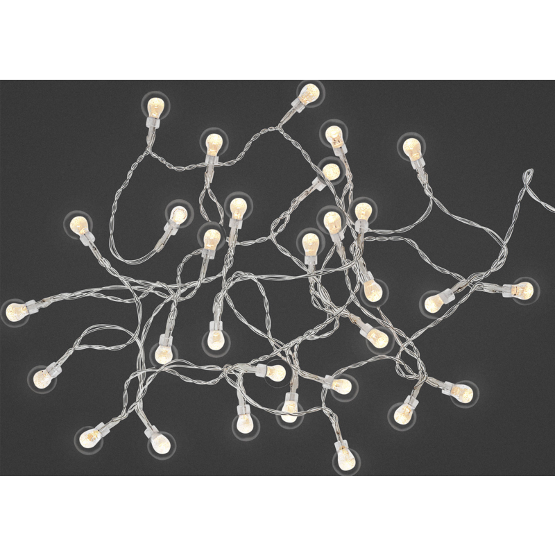 SOLAR LED-valonauha Kupla 30LED