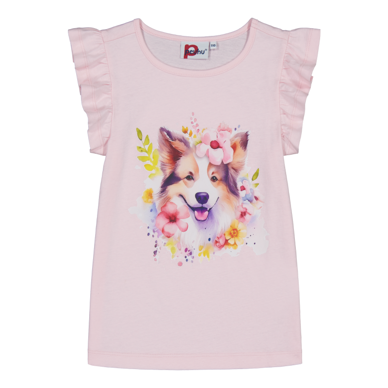 Lasten T-paita Peuhu Juliana koira