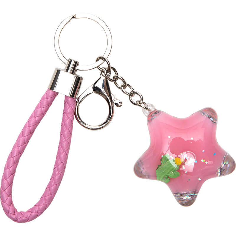 Avaimenperä Miny tähti, pinkki