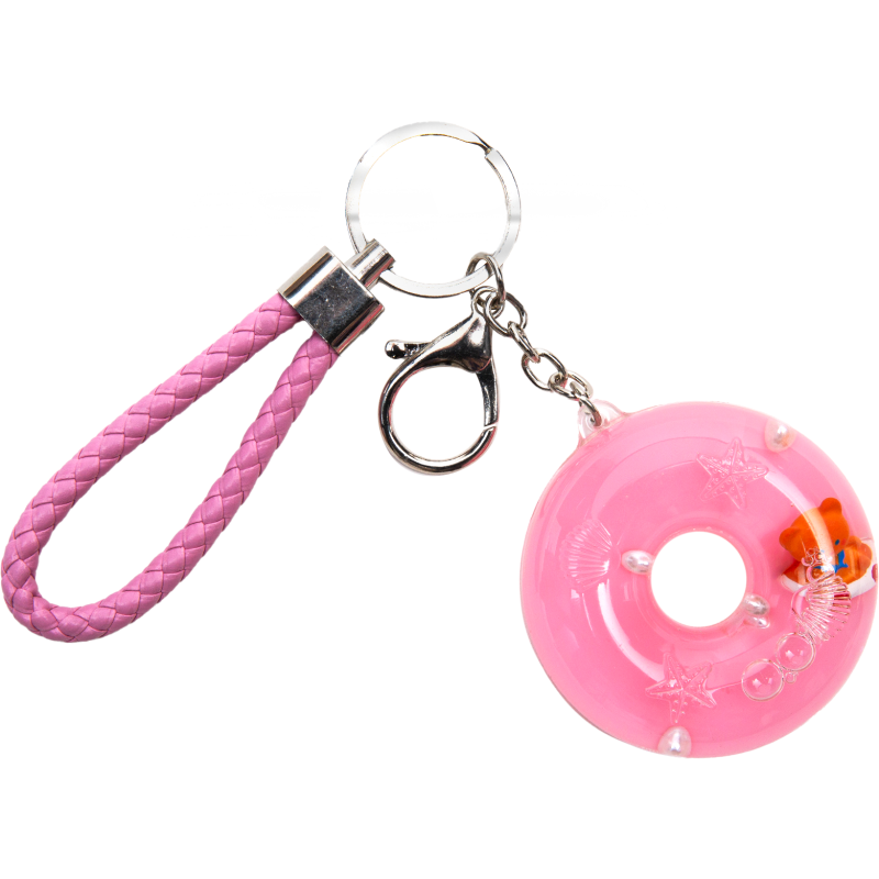 Avaimenperä Miny donitsi, pinkki