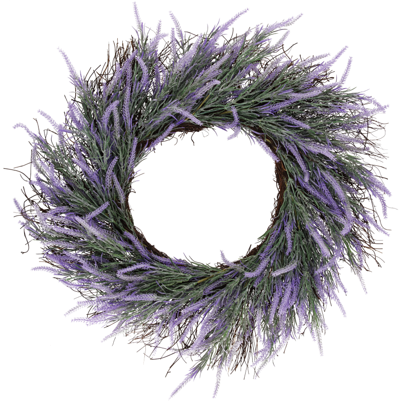 Kranssi Kotikulta 60 cm Laventeli