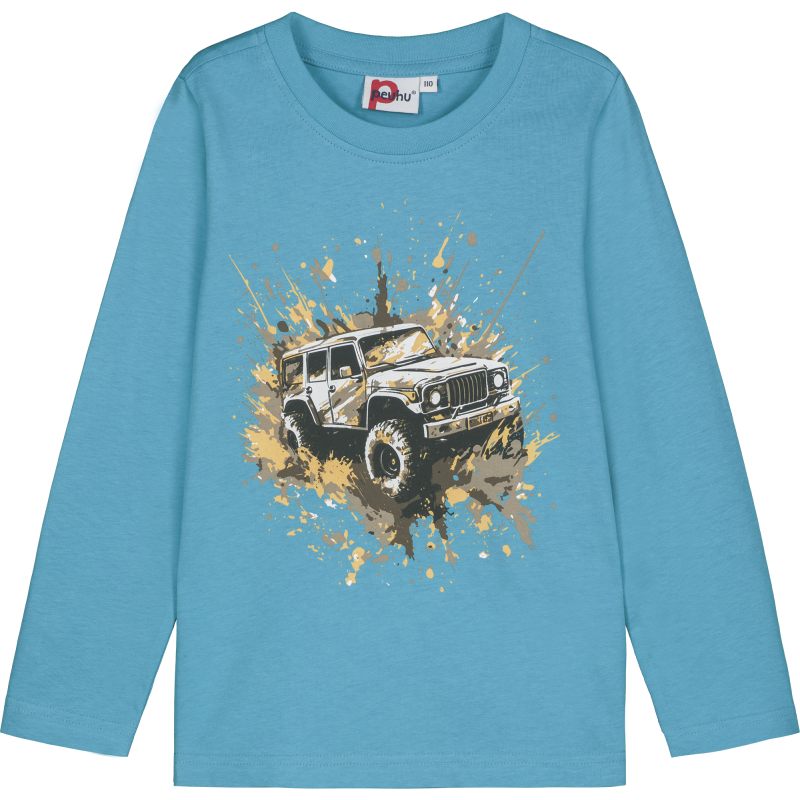 Pienten lasten trikoopusero Peuhu Jerone auto