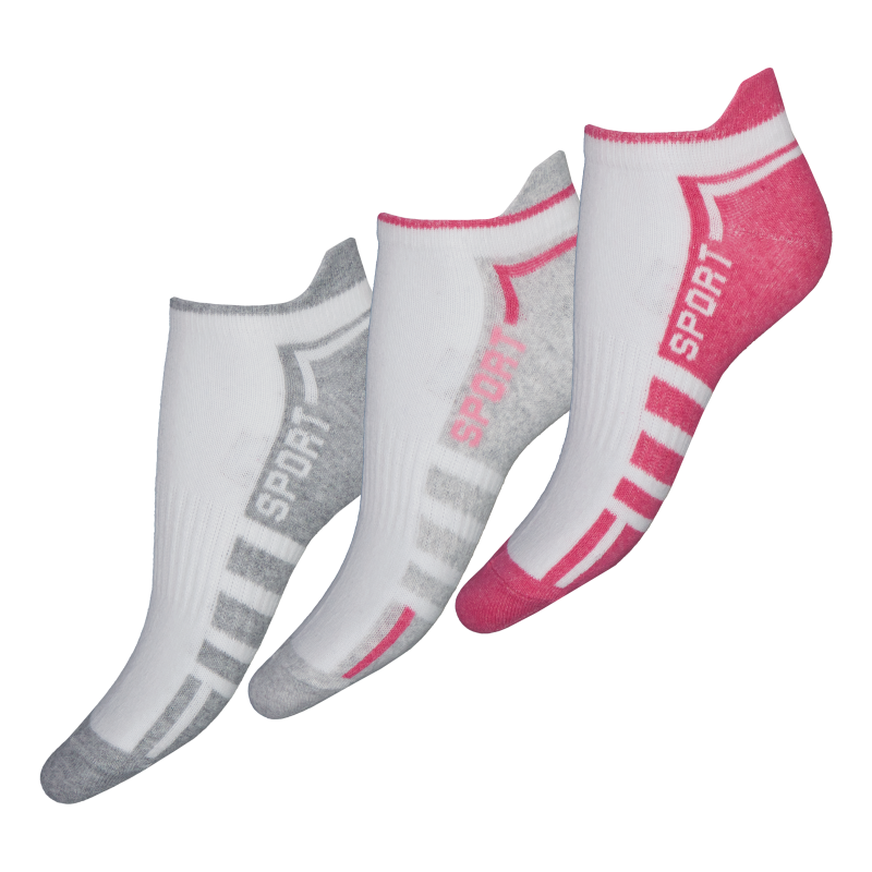 Naisten sneaker-sukat Future TT Sport 3 pr/pkt