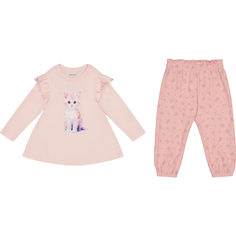 Vauvan trikoosetti Peuhu Adelle + Nora Set