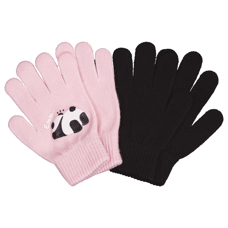 Pienten lasten stretch-sormikkaat Peuhu Zeru Panda 2 pr/pkt