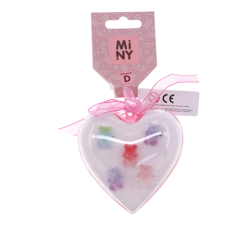 Lasten sormussetti Miny nalle