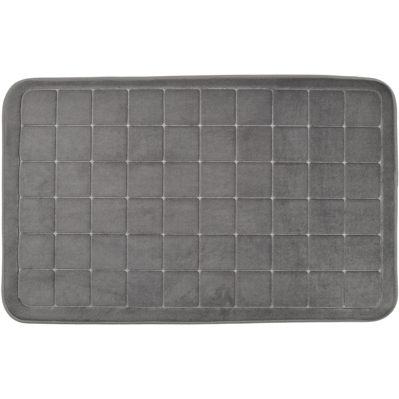 Kylpyhuonematto Kotikulta 50 x 80 cm Ronja harmaa