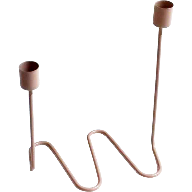 Kynttilänjalka Miny 22,5 cm vaaleanpunainen