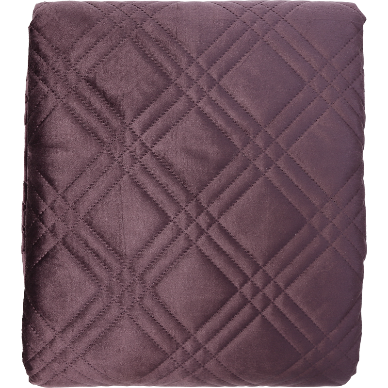 Päiväpeitto Kotikulta 250 x 260 cm Ruudukko violetti