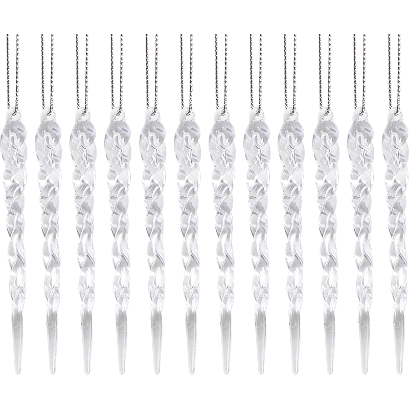 Kuusenkoriste Kotikulta 12 kpl jääpuikko