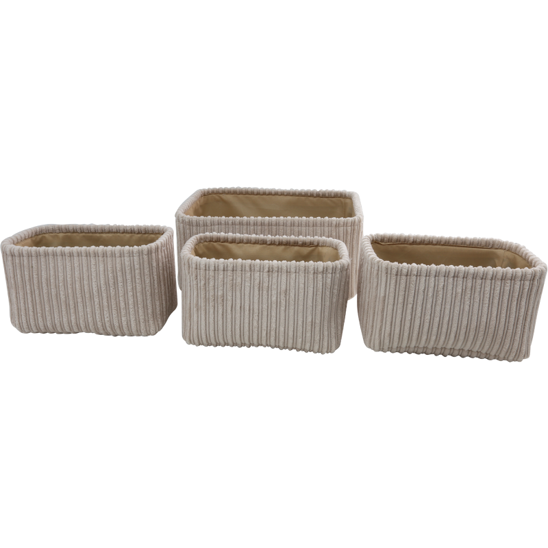 Säilytyskori Miny 4 kpl beige