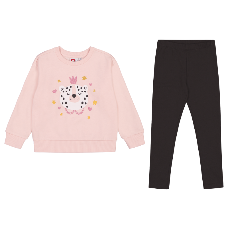Lasten collegesetti Peuhu Yona + Ripsa Set karhu
