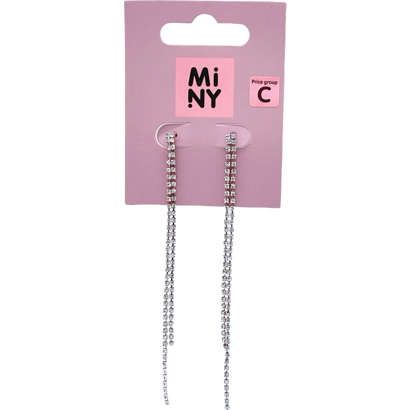 Korvakorut Miny hopeanvärinen