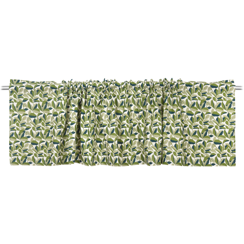Verhokappa Kotikulta 50 x 220 cm Vihreät lehdet