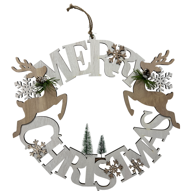 Koristekranssi Kotikulta 45 cm porot