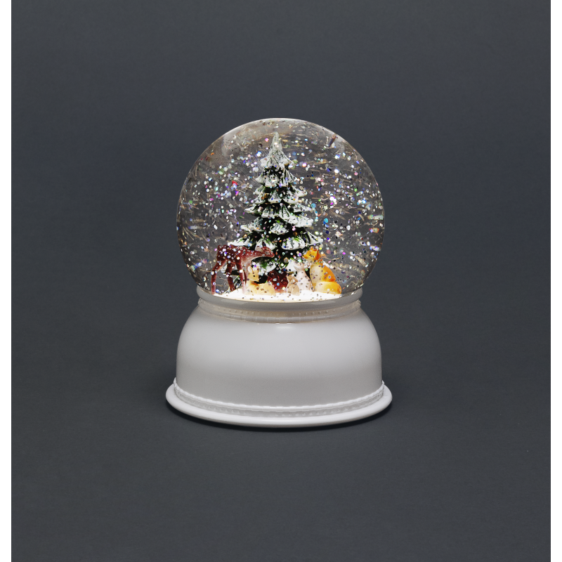 LED-lumipallo Kotikulta metsäeläimet