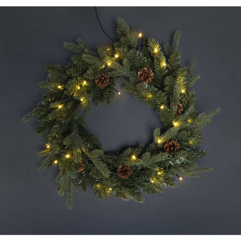 LED-kranssi Kotikulta 60 cm