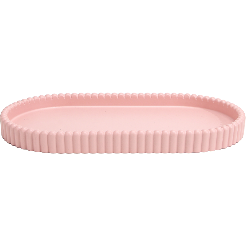 Aluslautanen Miny vaaleanpunainen