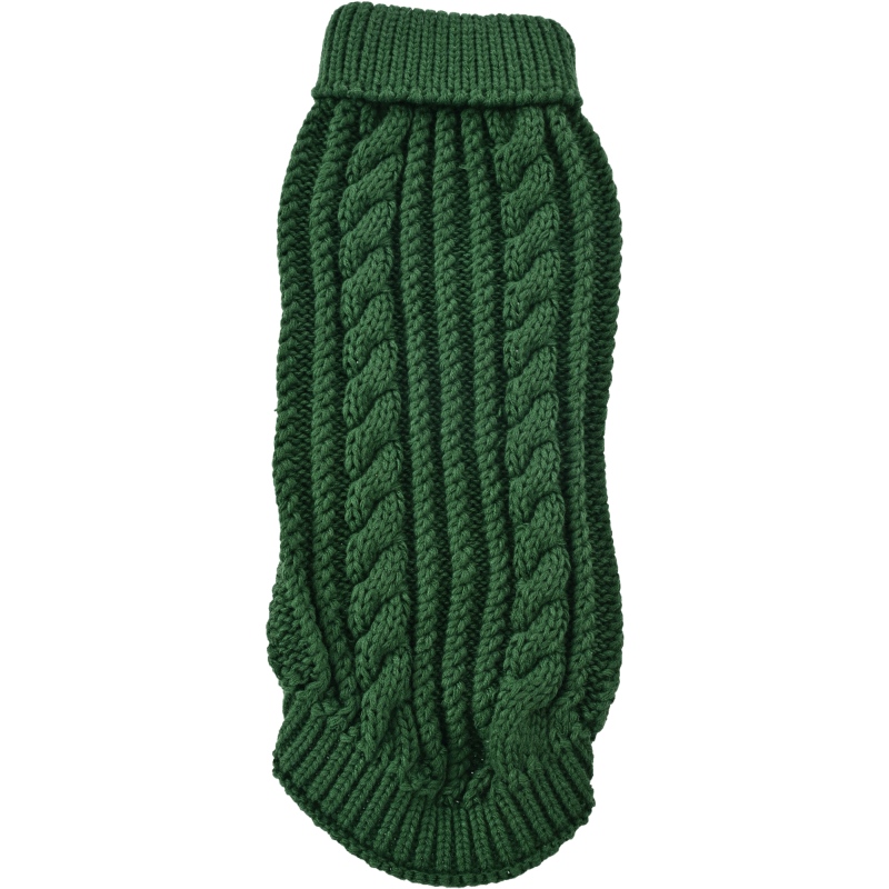 Koiran villapaita Real Dog lettineule tummanvihreä