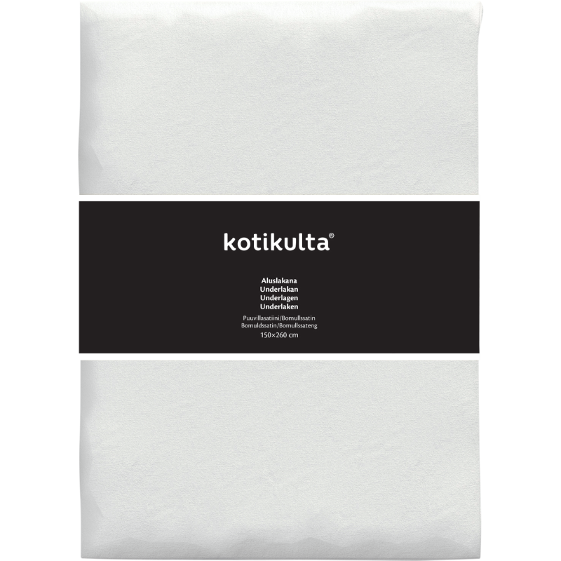 Aluslakana Kotikulta 150 x 260 cm valkoinen