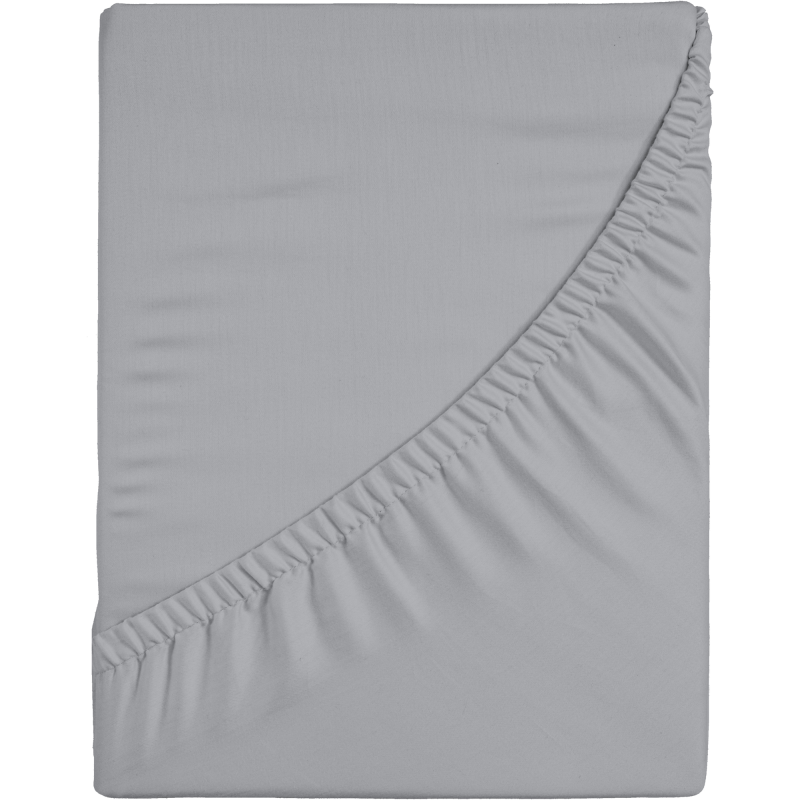 Muotoonommeltu lakana Kotikulta 90 x 200 x 25 cm harmaa