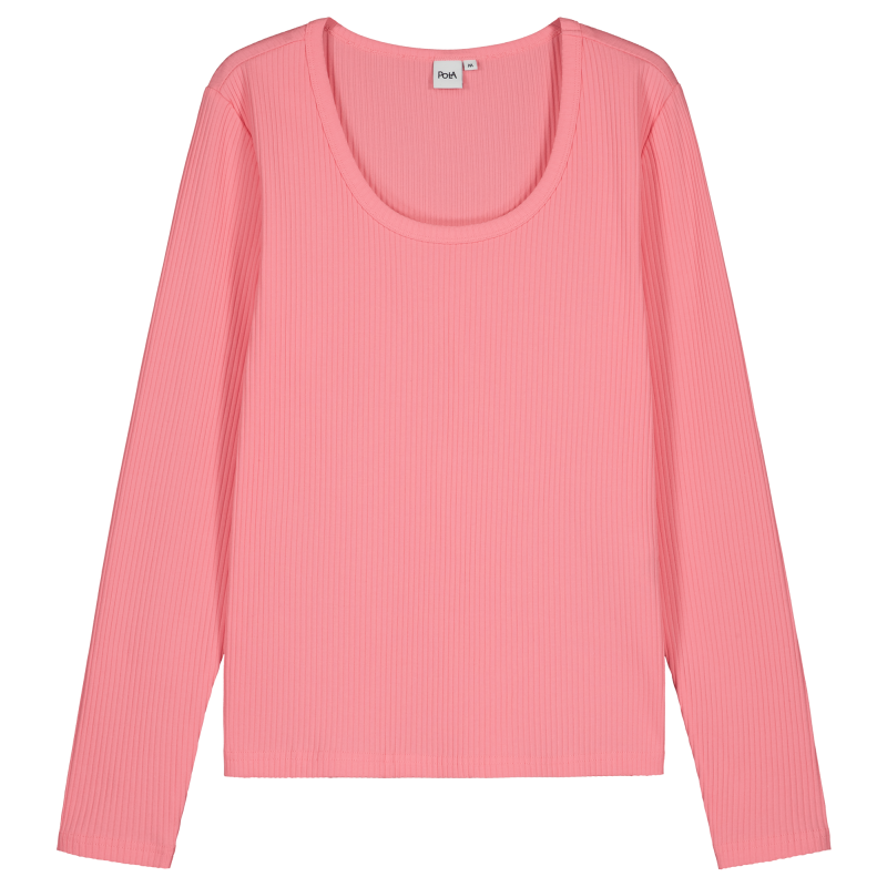 Naisten pitkähihainen ribbitrikoopaita Pola Jenna