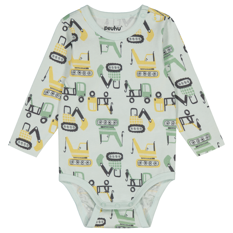 Vauvan body Peuhu Happy Koneet