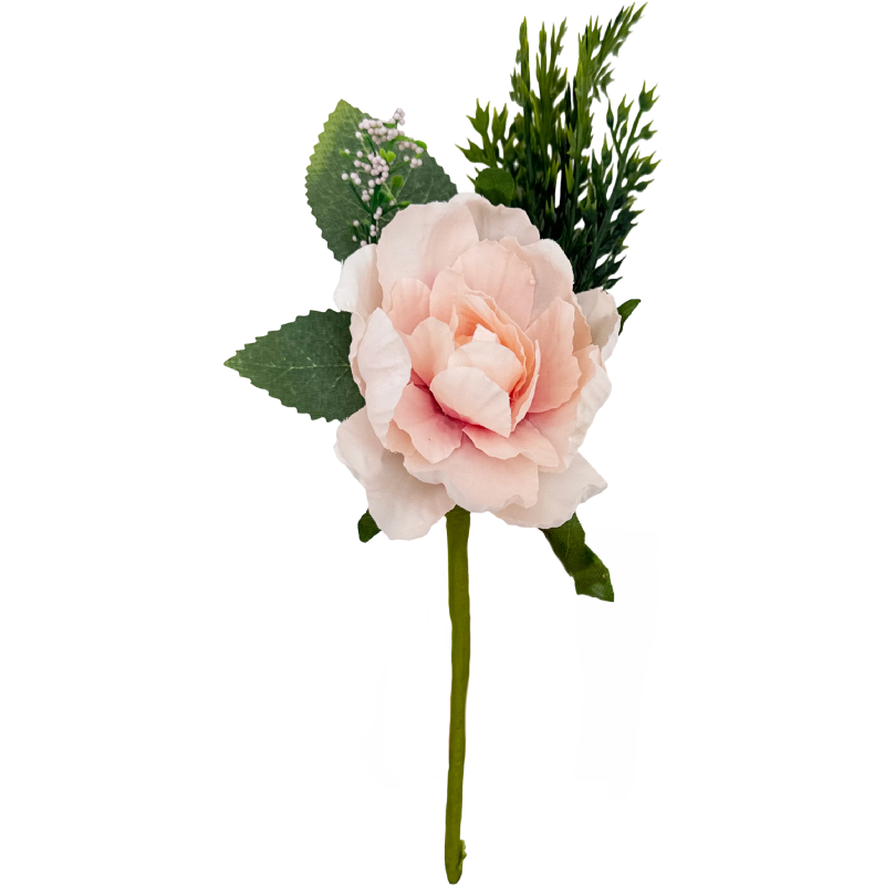 Kranssikoristeoksa Craftsy 22 cm kukka pinkki