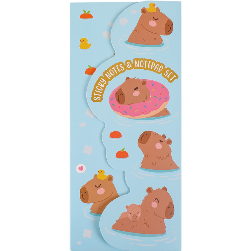 Muistilappusetti Miny kapybara