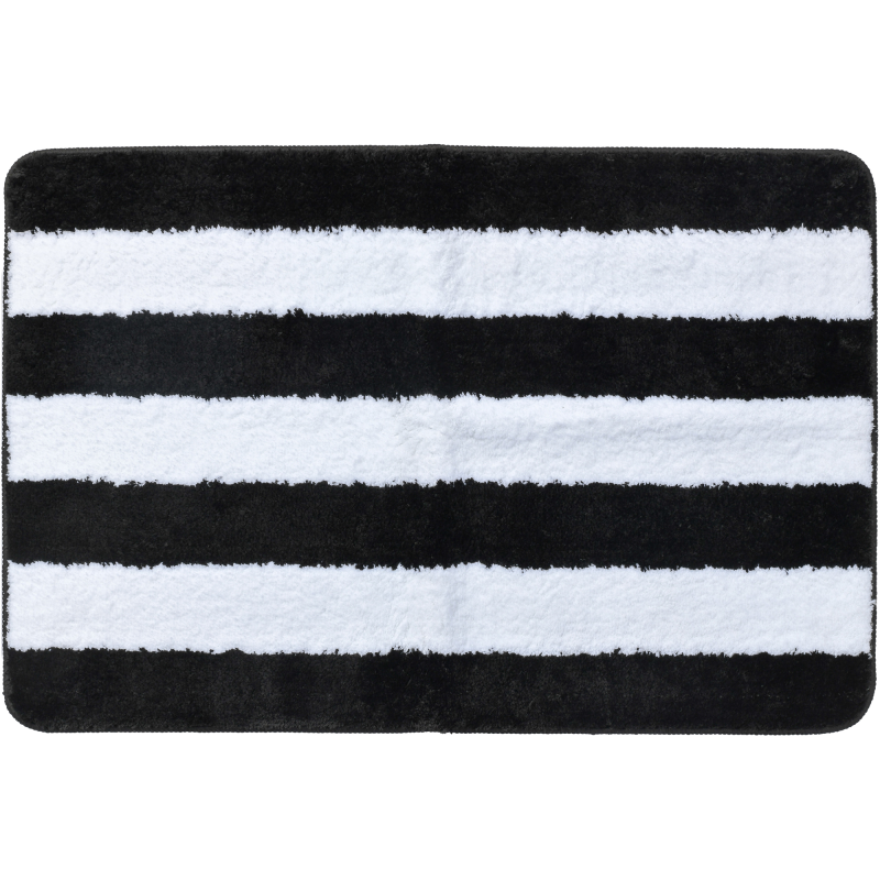 Kylpyhuonematto Kotikulta 60 x 90 cm Greta musta
