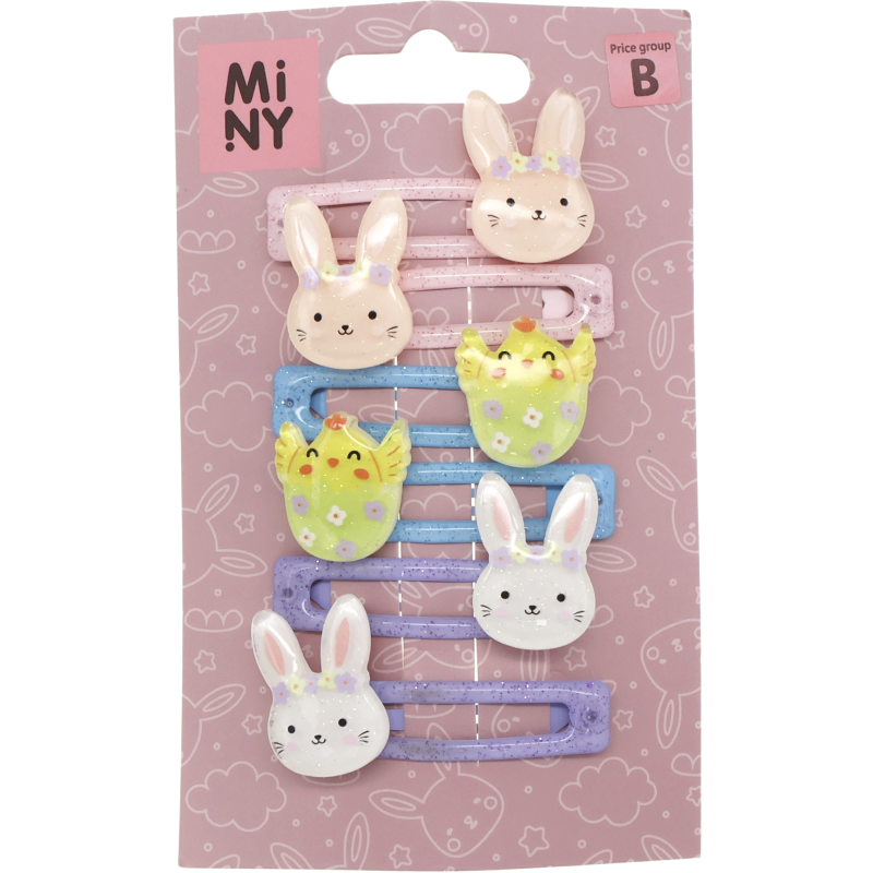 Lasten pinnit Miny 3 kpl pääsiäinen