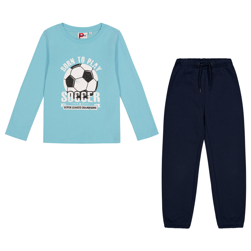 Pienten lasten trikoosetti Peuhu Jerone+Rome jalkapallo