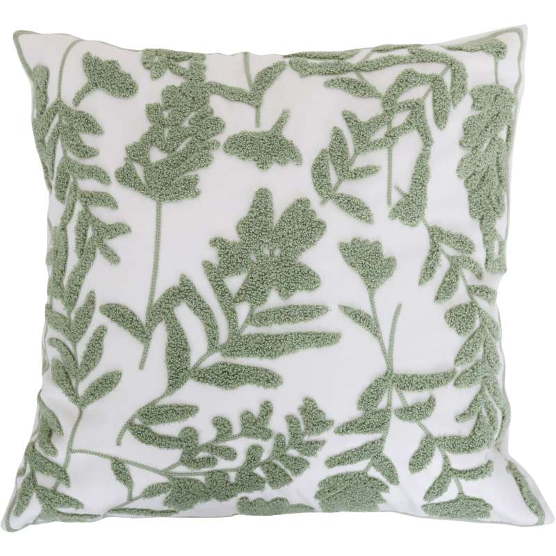 Koristetyyny Kotikulta 45 x 45 cm Silmu vihreä