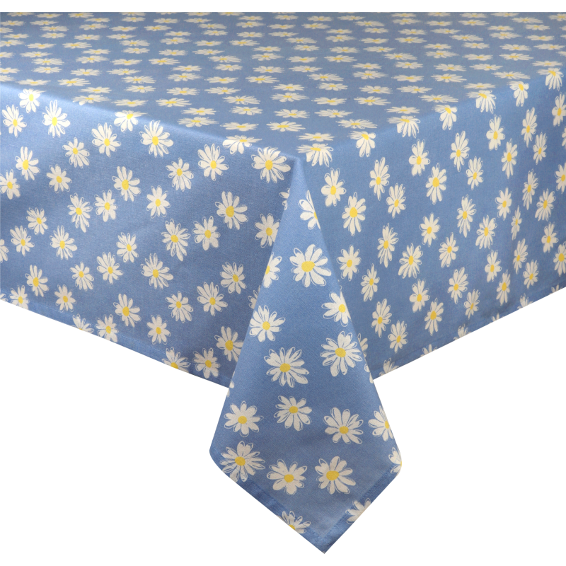 Pöytäliina Kotikulta 140 x 250 cm Daisy sininen