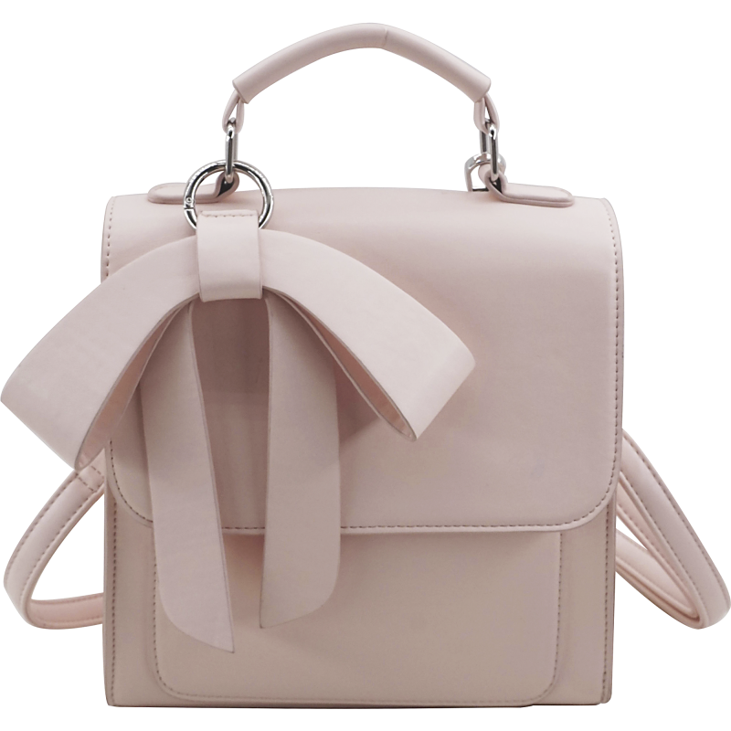 Laukku/reppu Miny rusetti vaaleanpunainen