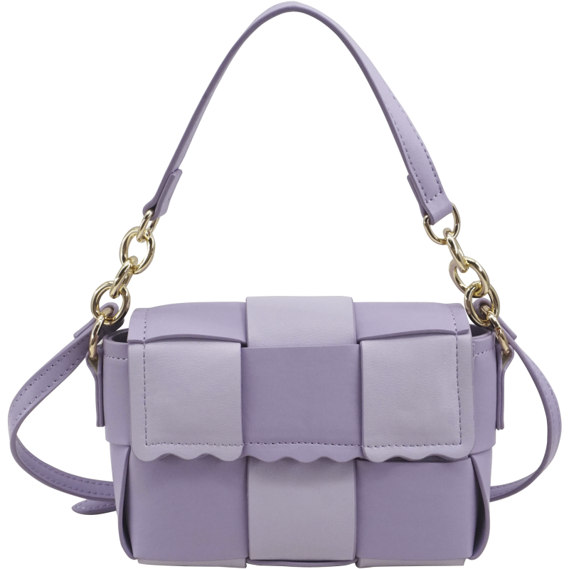 Käsilaukku Miny ruutu lila