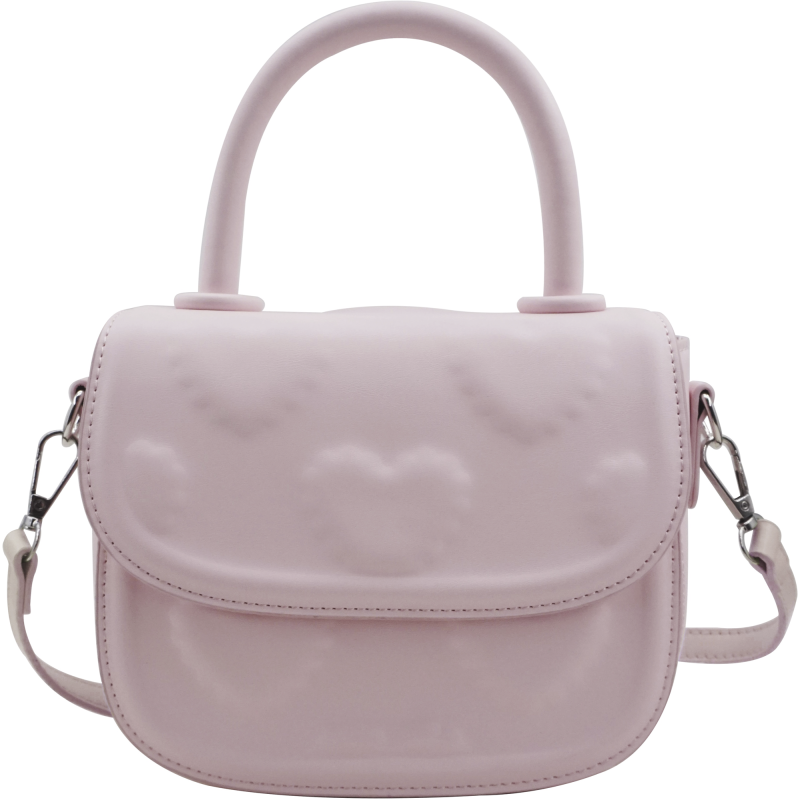 Käsilaukku Miny sydän vaaleanpunainen