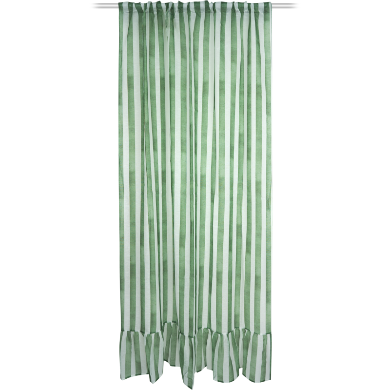 Verho Kotikulta 140 x 240 cm Lines vihreä