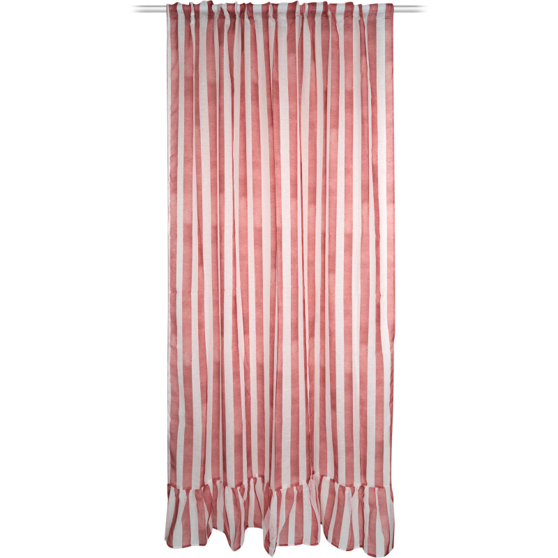 Verho Kotikulta 140 x 240 cm Lines punainen