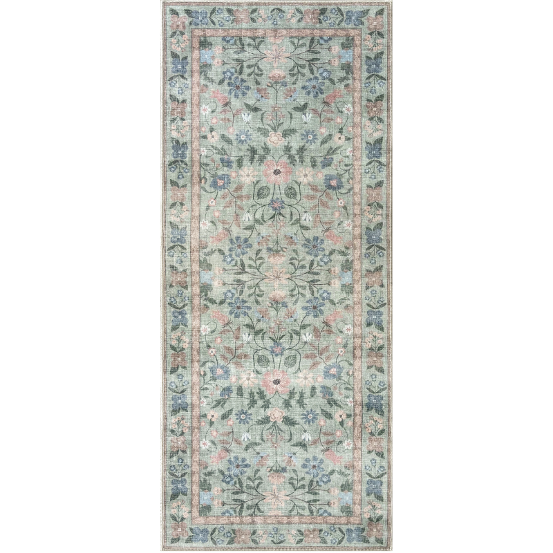 Matto Kotikulta 80 x 200 cm Flora harmaa