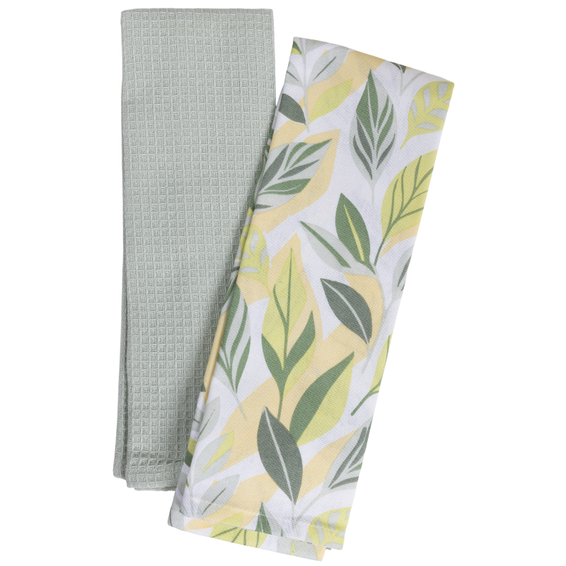 Keittiöpyyhe Kotikulta 2 kpl 50 x 70 cm Kevätlehdet