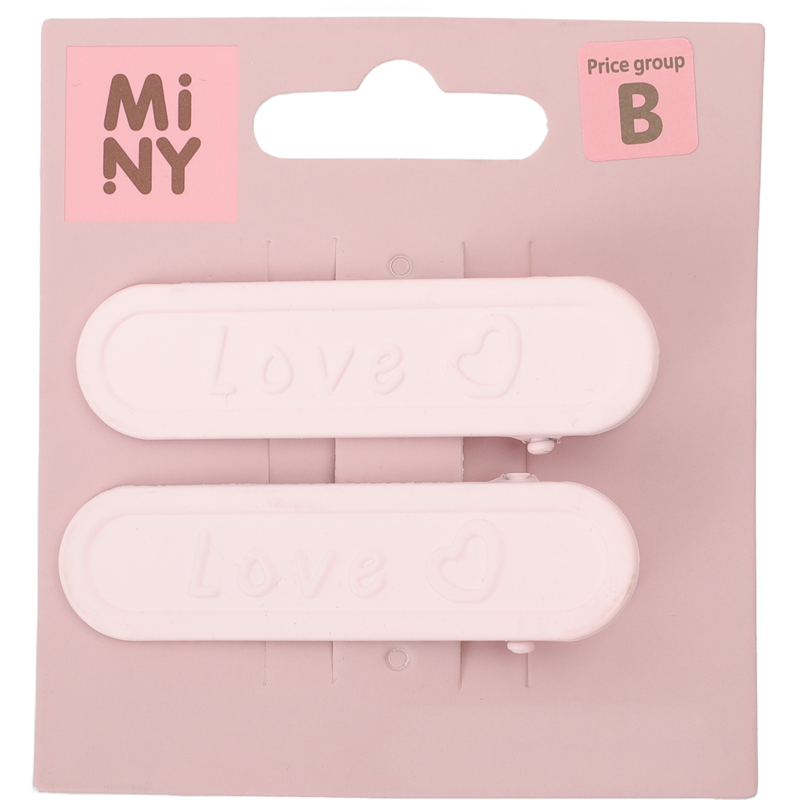Hiuspinnit Miny 2 kpl Love
