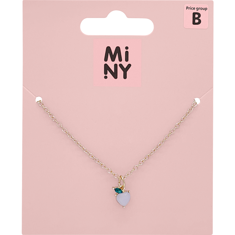 Kaulakoru Miny persikka kullanvärinen