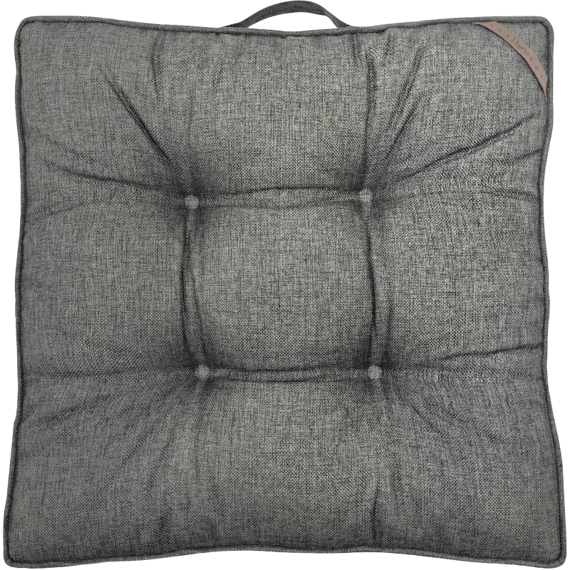 Pehmuste Parco Celia Lux 49 x 48 x 7 cm tummanharmaa