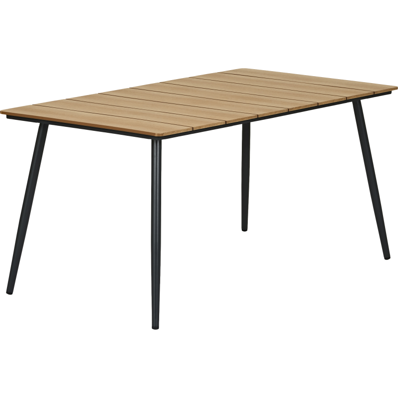 Ruokapöytä Parco Nereto, musta tiikki