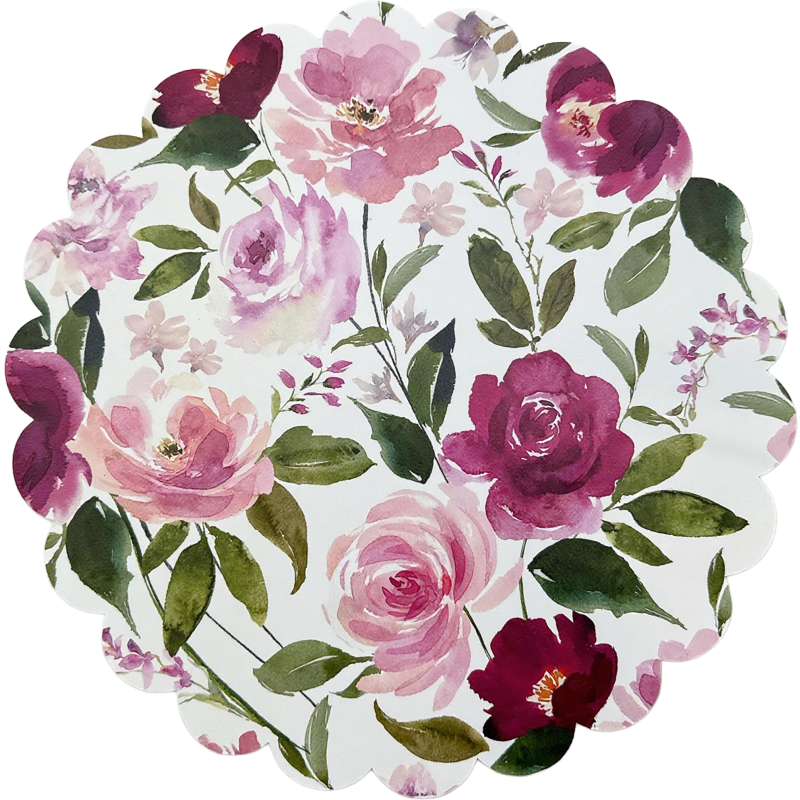 Pöytätabletti Kotikulta 38 cm kukkatarha