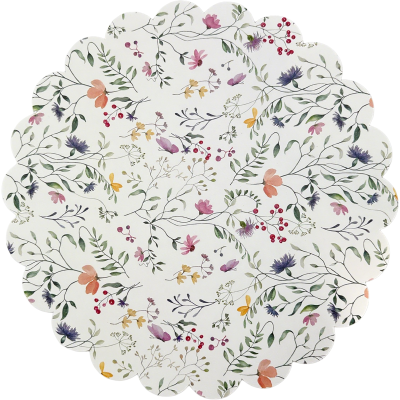 Pöytätabletti Kotikulta 38 cm kukkaniitty