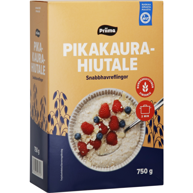 Pikakaurahiutale Priima 750 g